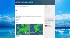 Desktop Screenshot of ionionlines.eu