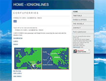 Tablet Screenshot of ionionlines.eu